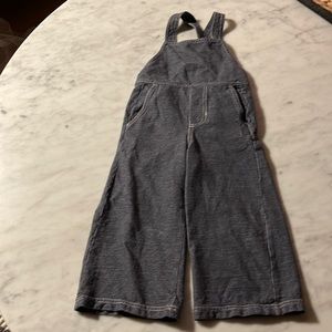 Tea wide leg jersey jean overalls
